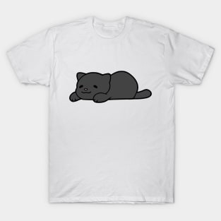 Black Chub Cat T-Shirt